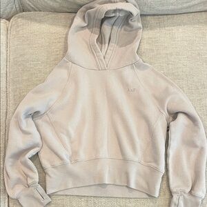 Abercrombie & Fitch Kids Light tan crop Hoodie